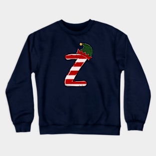 Letter Z (Christmas Alphabet) Crewneck Sweatshirt